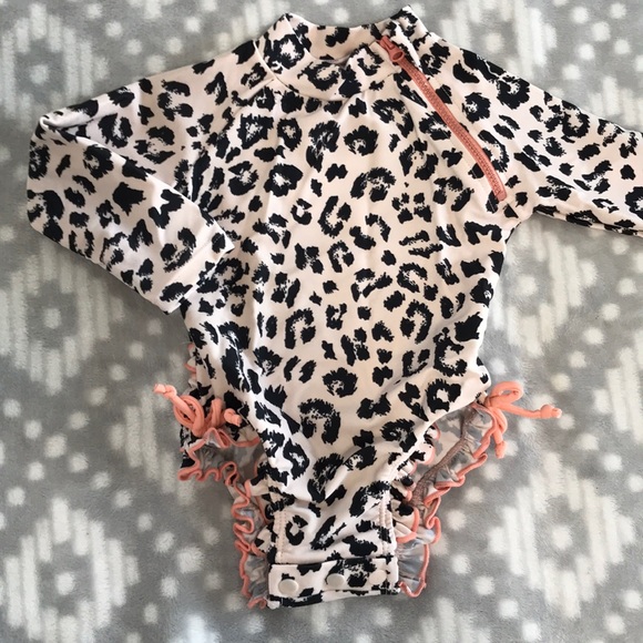 jessica simpson leopard bathing suit